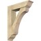 Ekena Millwork Legacy Traditional Rough Sawn Bracket w/ Offset Brace, Douglas Fir, 8"W x 32"D x 40"H BKT0806X32X40LEC01RDF - alternate 1